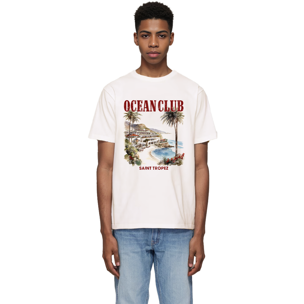 Ocean Club St. Tropez Tee Model