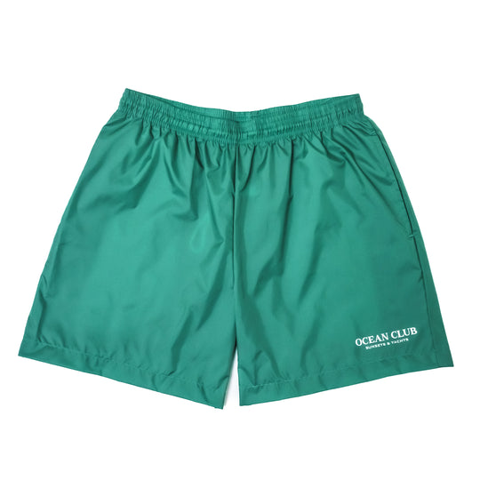 Sunsets & Yachts Swim Shorts Green